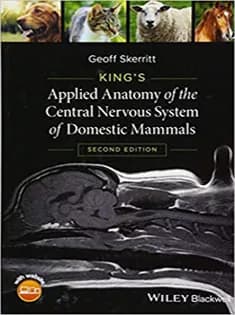 دانلود کتاب King’s Applied Anatomy of the Central Nervous System of Domestic Mammals