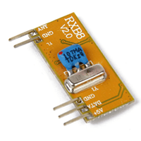 ماژول گیرنده رادیویی ASK 433MHz — تصویر ۲