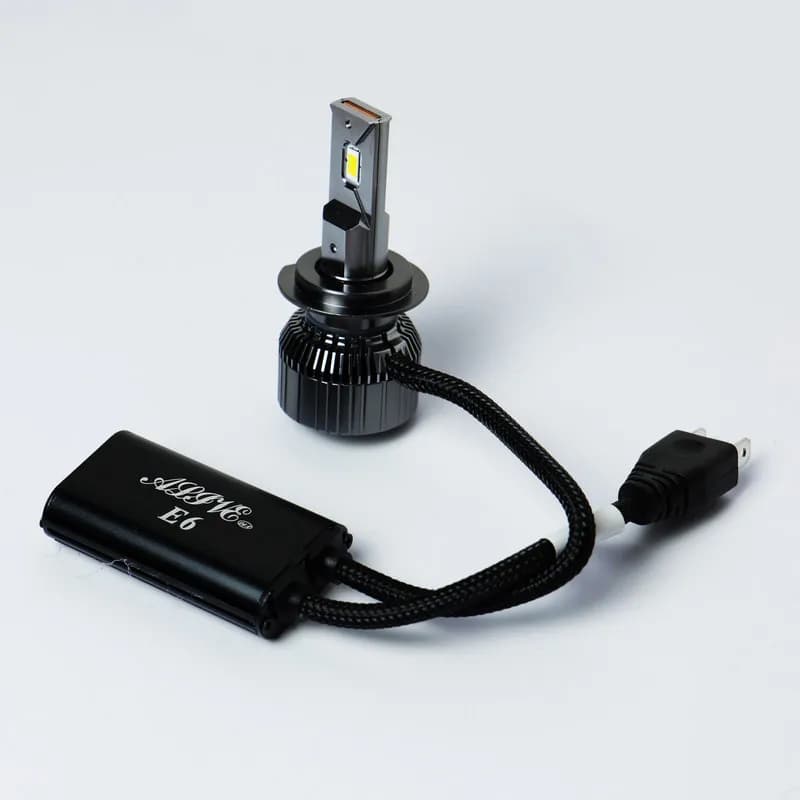 هدلایت خودرو الایو مدل E6 پایه H7 بسته دو عددی — تصویر ۲
