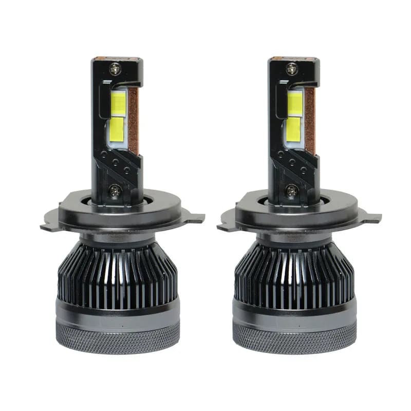 هدلایت خودرو الایو مدل E12 پایه H4 بسته دو عددی