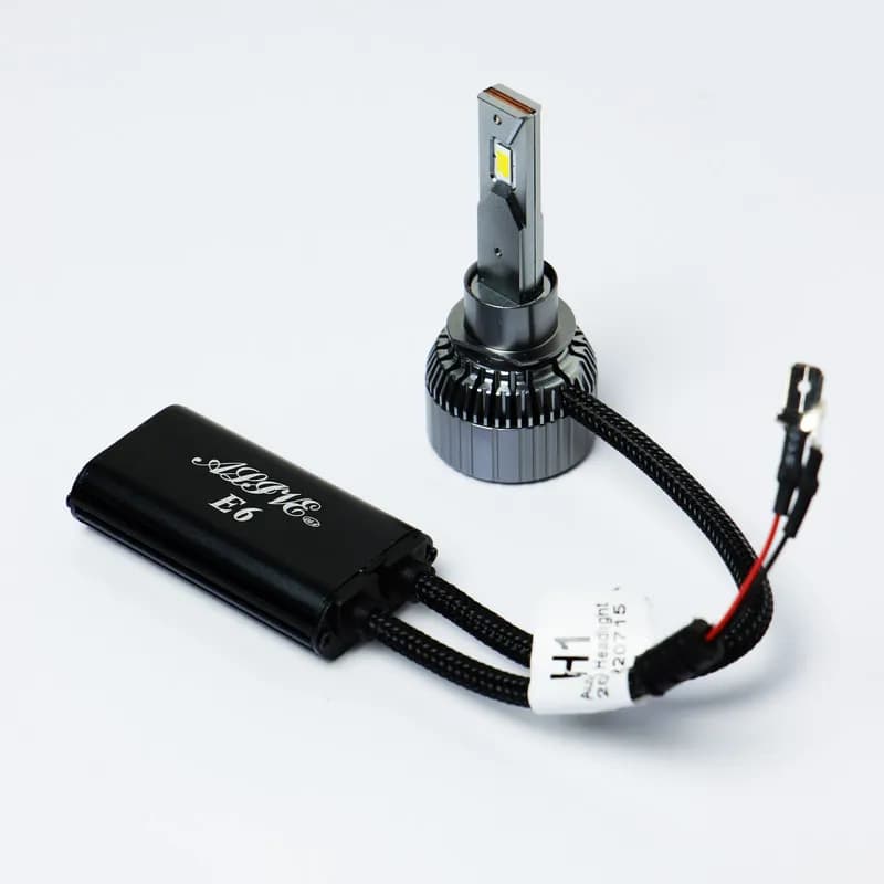 هدلایت خودرو الایو مدل E6 پایه H1 بسته دو عددی — تصویر ۴