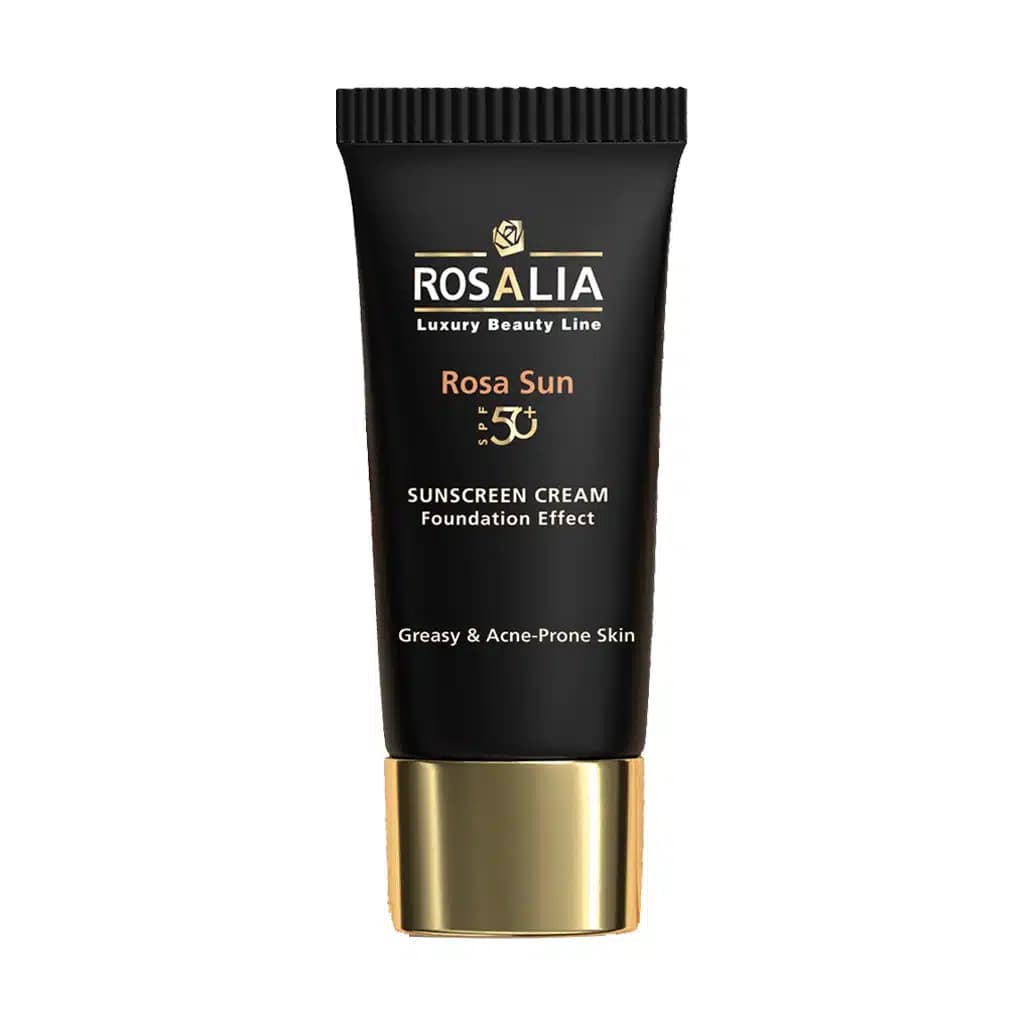 کرم ضد آفتاب SPF50 پوست چرب رزاسان رزالیا 40 میلی لیتر