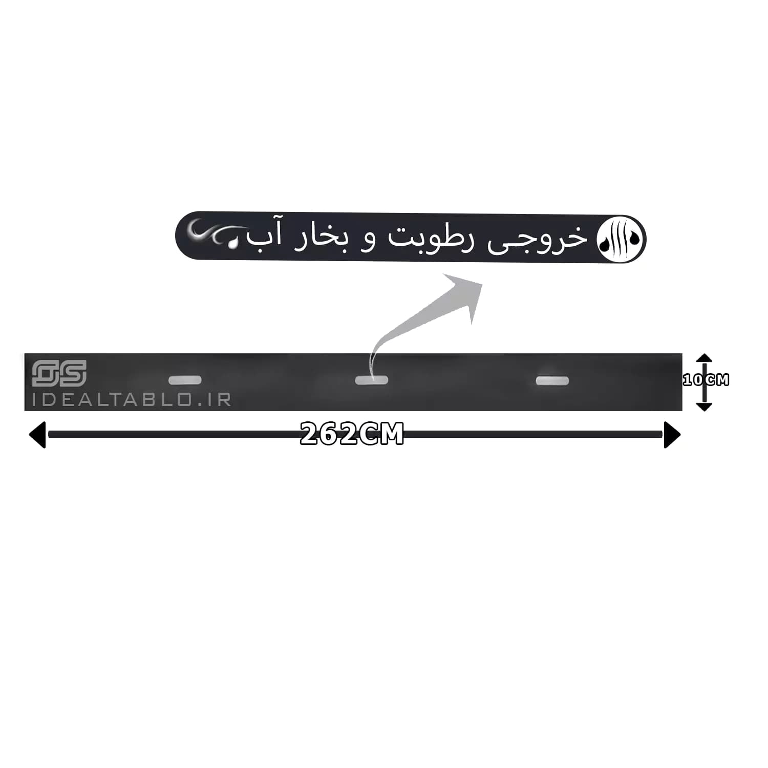 قاب تابلو روان یک طرفه 8 * 5 — تصویر ۳