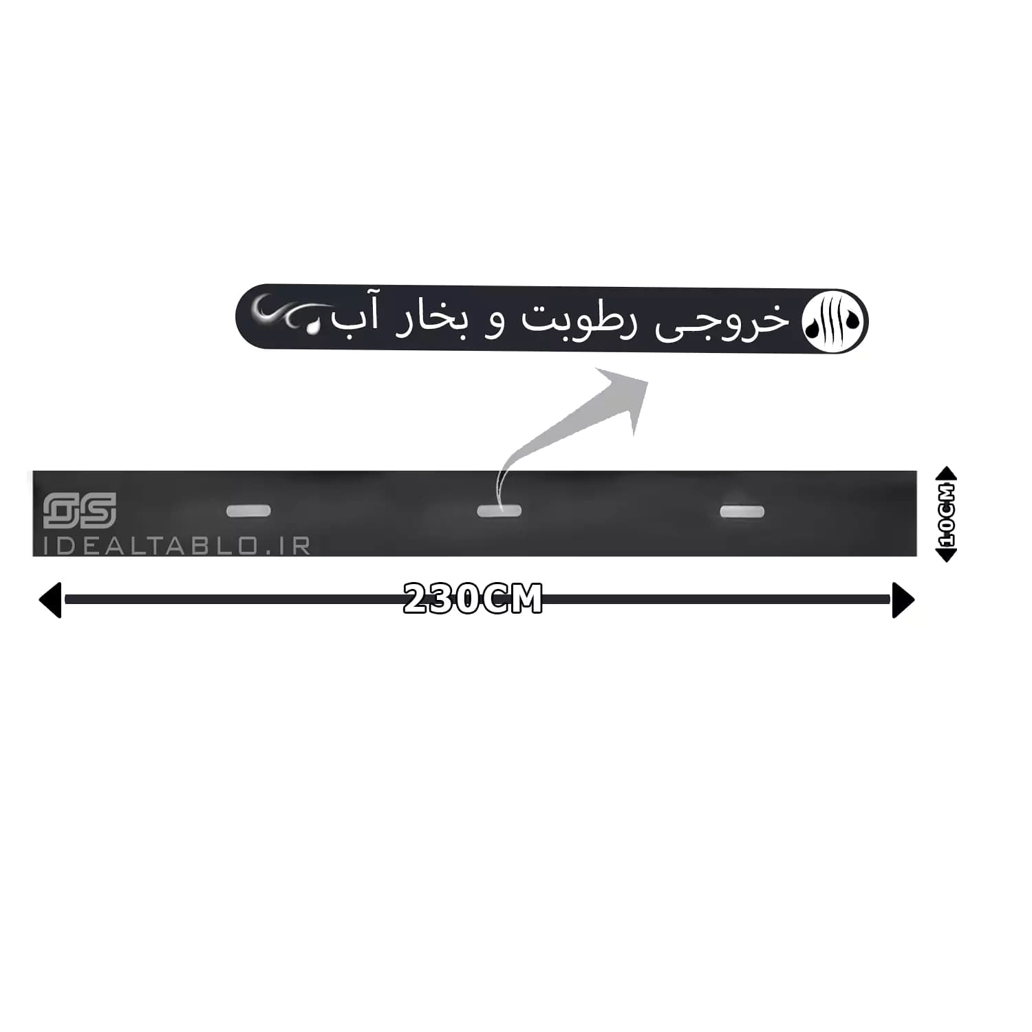 قاب تابلو روان یک طرفه 7 * 2 — تصویر ۳