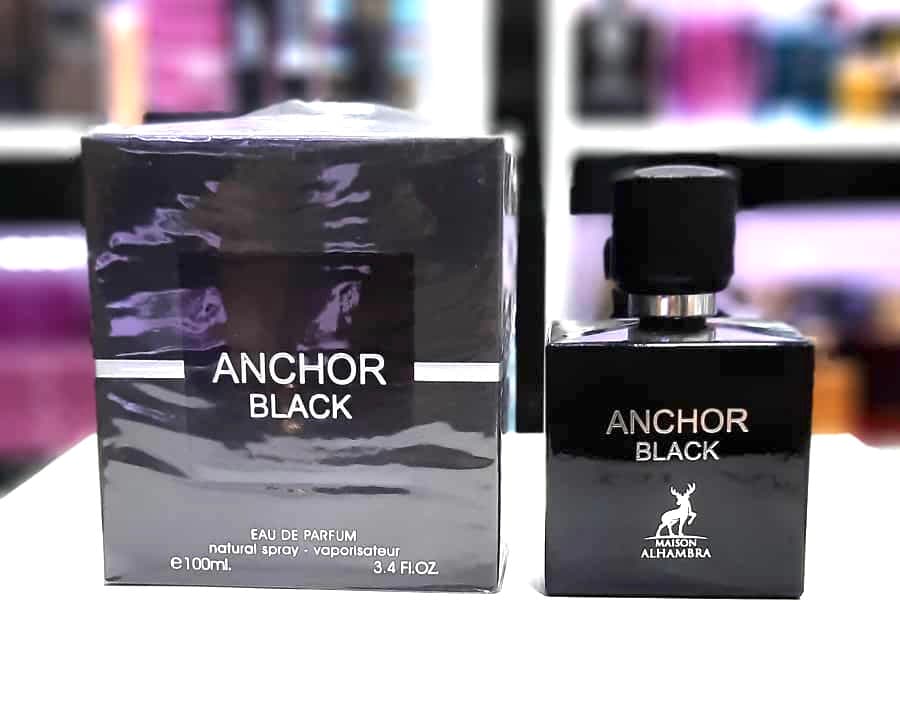ادکلن الحمبرا انچر بلک Alhambra Anchor Black حجم 100میل
