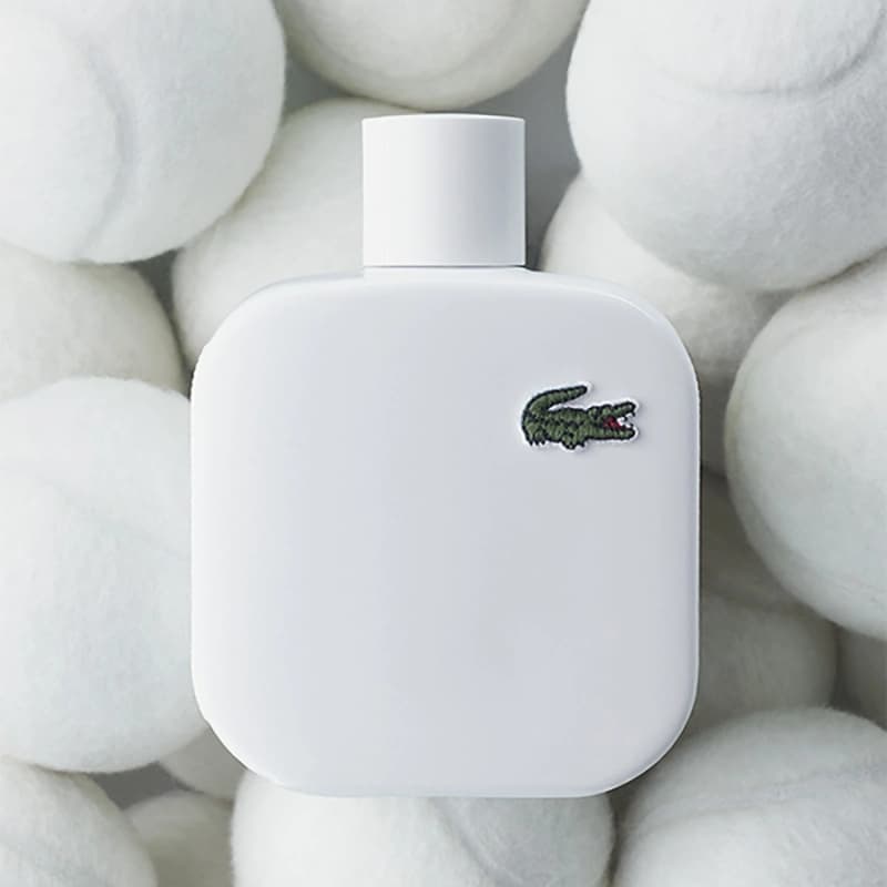 ادو تویلت مردانه لاکاست L.12.12 Blanc حجم 100ml — تصویر ۳