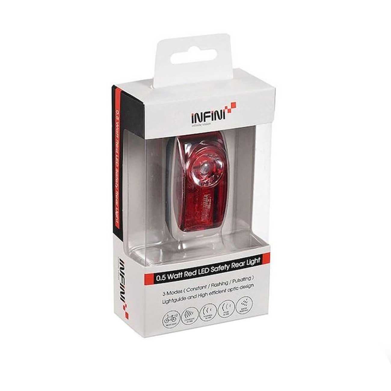 چراغ عقب دوچرخه اینفینی مدل VISTA I-407R