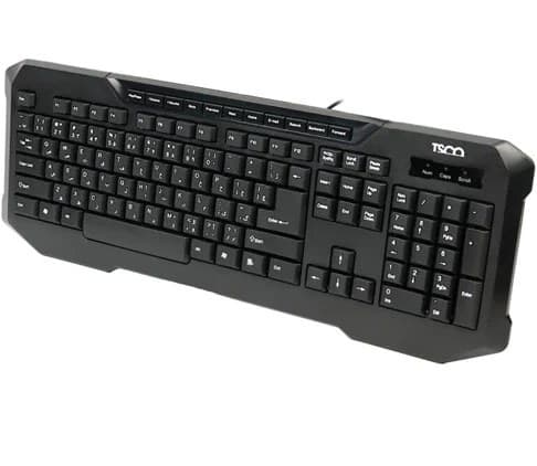 کیبورد تسکو مدل TK8034 با سیم — تصویر ۲