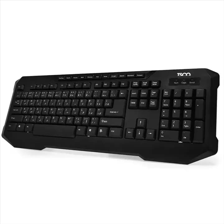 کیبورد تسکو مدل TK8026 باسیم — تصویر ۳