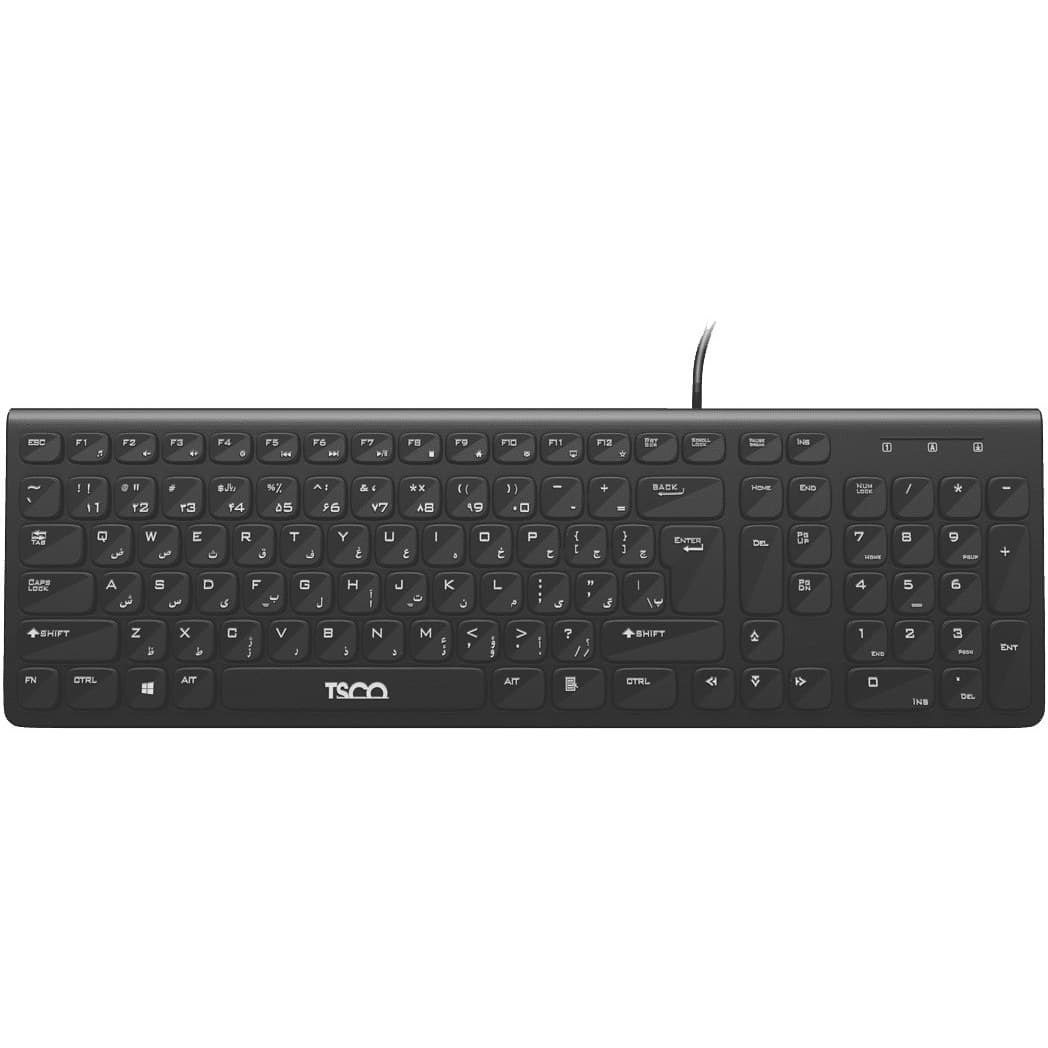 کیبورد تسکو مدل TK8038 با سیم