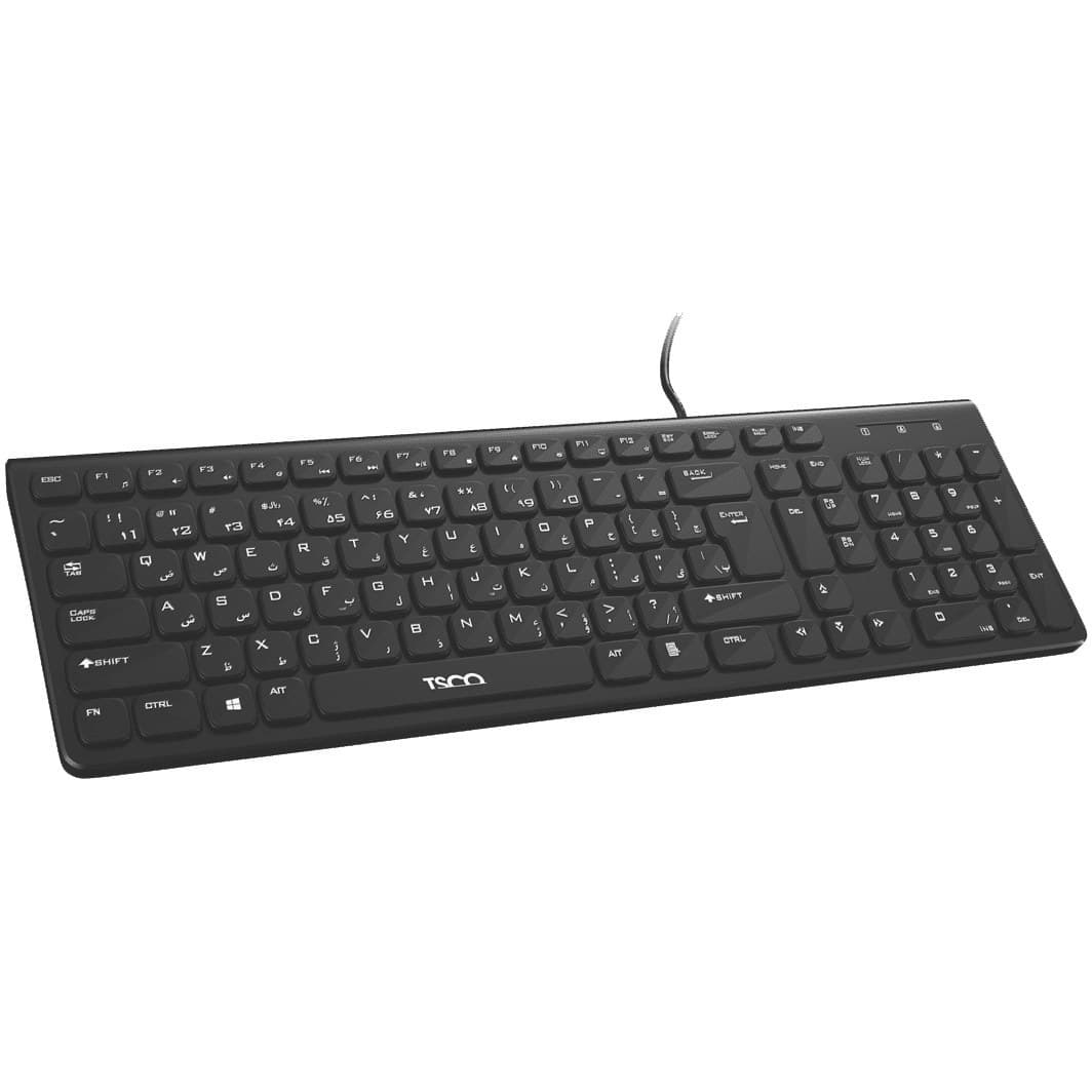 کیبورد تسکو مدل TK8038 با سیم — تصویر ۲