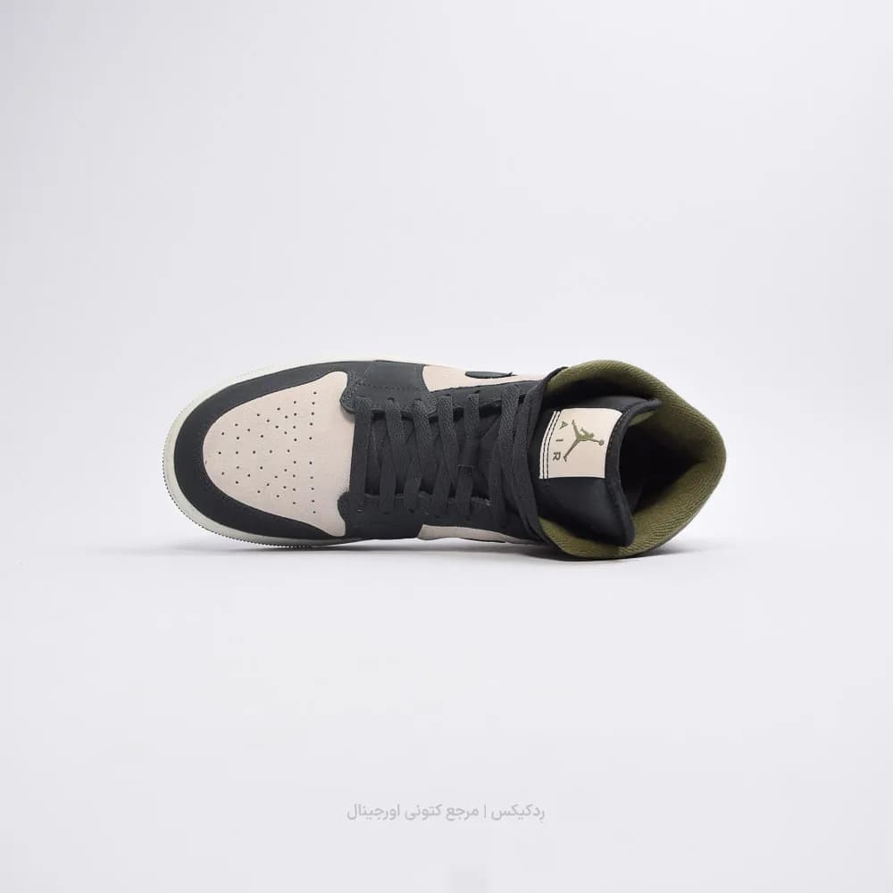 کتونی Nike مدل Air Jordan 1 Mid SE Off Noir – HV4091-102 — تصویر ۳
