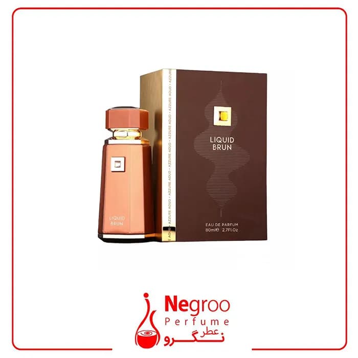 ادکلن مردانه اف ای پاریس مدل لیکوئید برون LIQUID BRUN فرنچ اونو رایحه پارفومز مارلی التیراورجینال