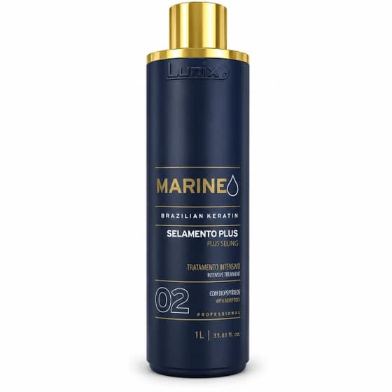 کراتین مو لونیکس مدل Marine Selamento Plus حجم 1000 میل | Lunix Brazilian Keratin