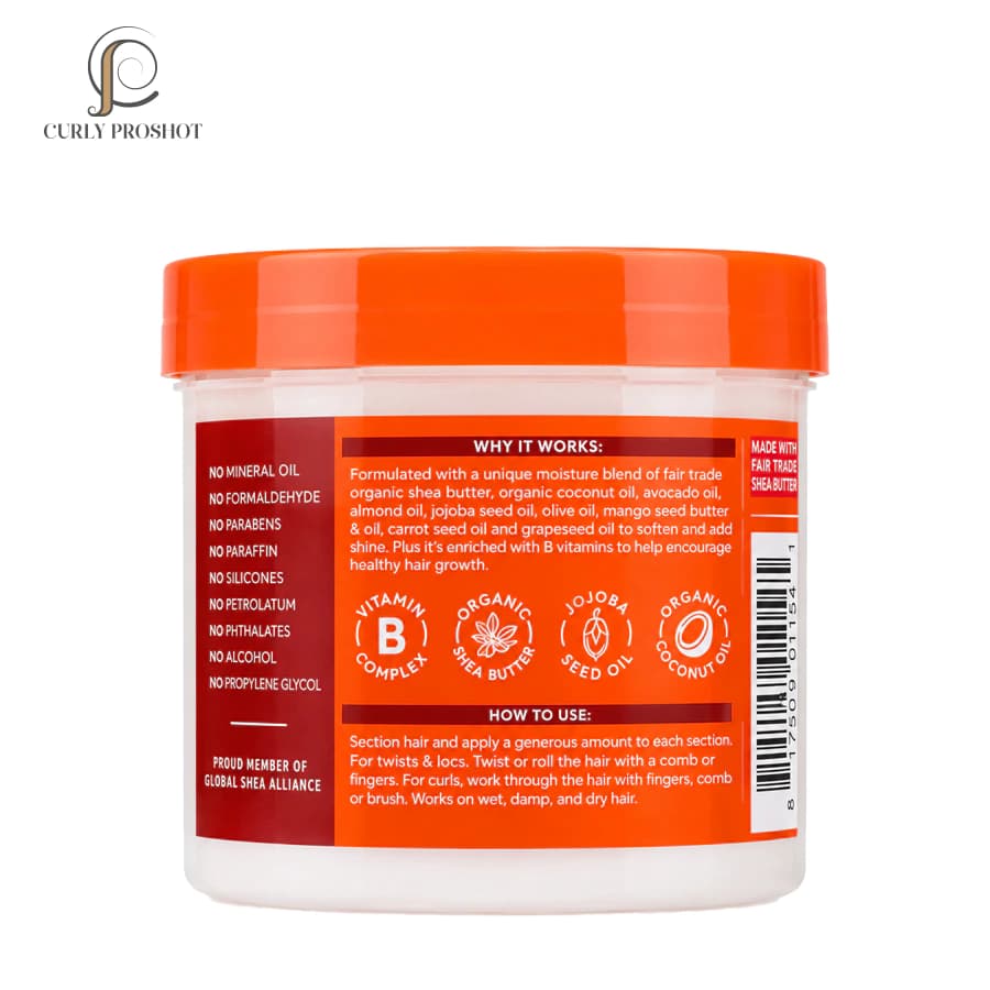 ژل کرم حالت دهنده و آبرسان کنتو Cantu Moisturizing Twist & Lock Gel 369g — تصویر ۲