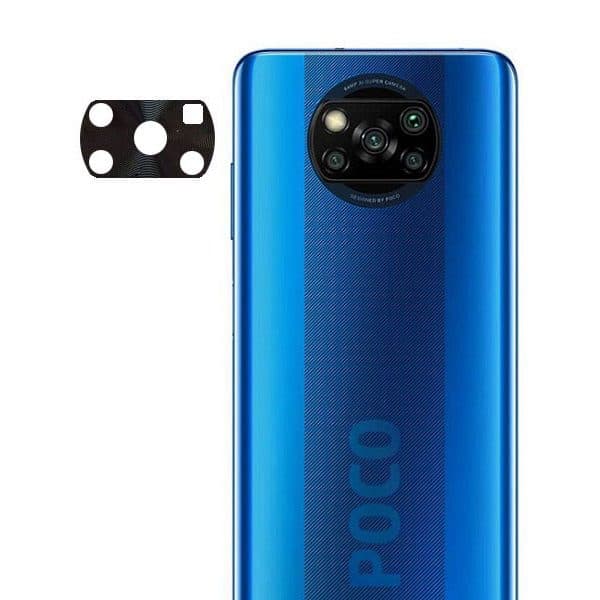 محافظ لنز دوربین فلزی شیائومی مدل Poco X3 NFC — تصویر ۳
