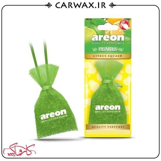 خوشبو کننده خودرو پیرلس مرکبات آرئون Areon Pearls Citrus Squash
