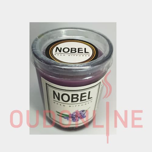 شمع معطر شیشه ای شاتی ( لیوانی ) نوبل مدل لوندر ( اسطخدوس )