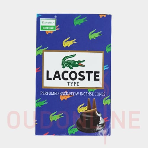 عود خوشبو کننده آبشاری دارشان Darshan مدل لاکوست آبی (لاگوست آبی) Lacoste