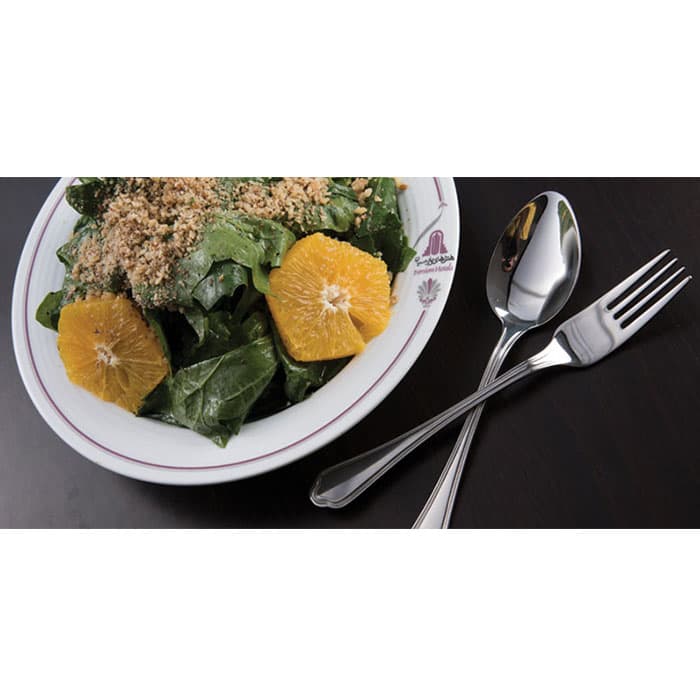 قاشق و چنگال غذا خوری 6 نفره مارک ناب استیل طرح ونیز ساده 12 پارچه — تصویر ۷