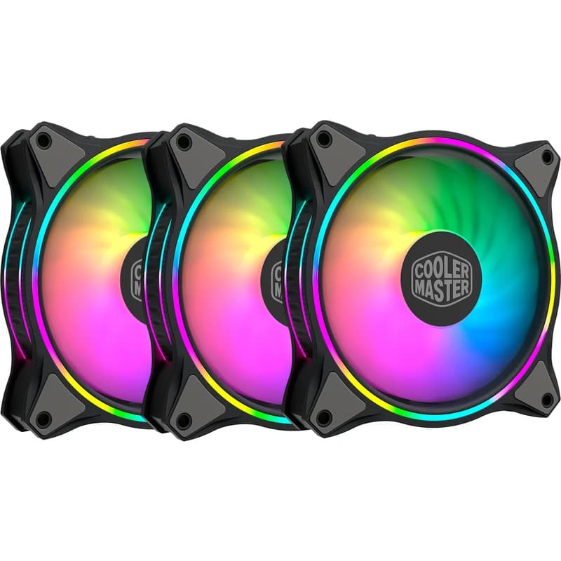 فن کیس کولر مستر مدل MasterFan MF120 Halo 3in1 بسته سه عددی ( ویترینی )