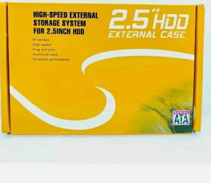 باکس هارد 2.5 اینچ USB 2.0 به همراه کابل