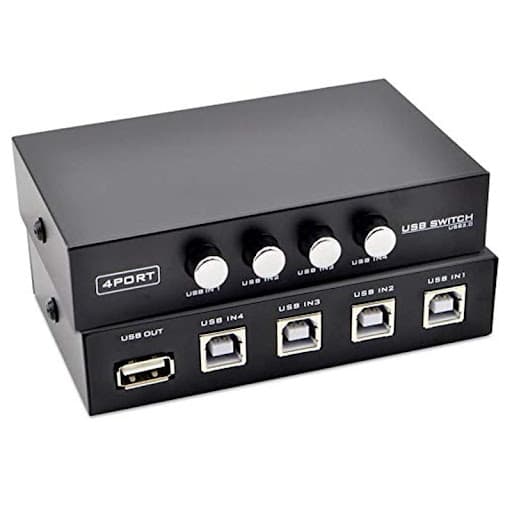 دیتا سوییچ 4 به 1 پورت USB — تصویر ۲