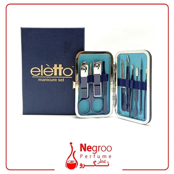 ست مانیکور 10 تکه التو eletto /اورجینال