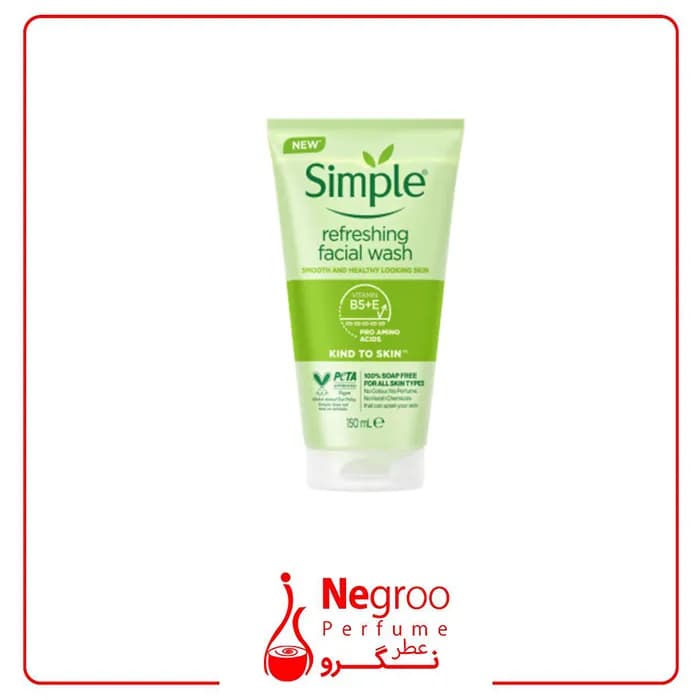 ژل شستشوی صورت مدل رفرشینگ سیمپل 150 ml اورجینال
