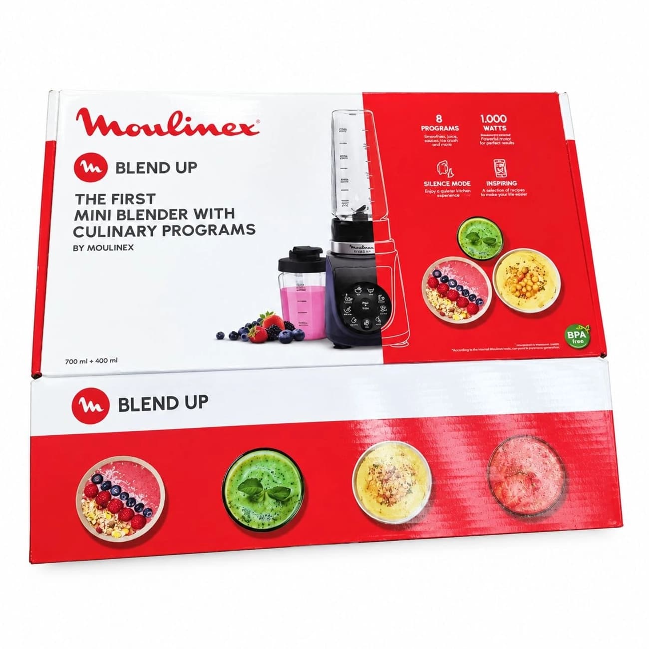 مخلوط کن مولینکس Moulinex مدل Blend Up با 8 برنامه 1000 وات — تصویر ۴
