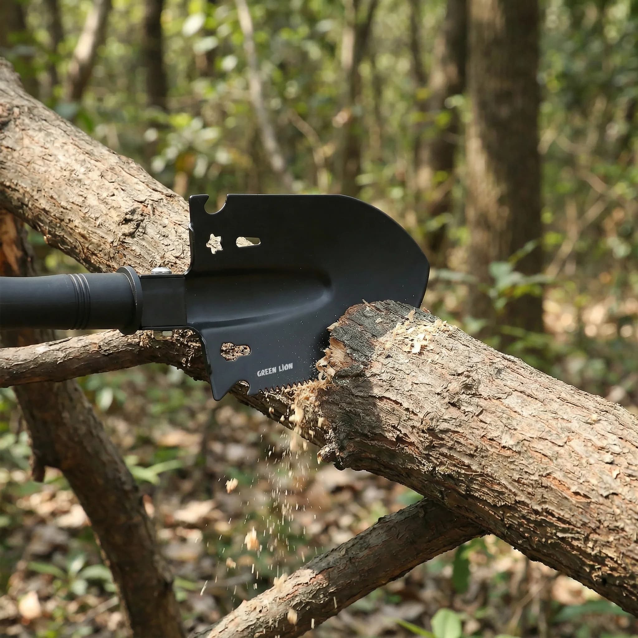 بیلچه چندکاره گرین لاین مدل Green Lion GSV-8 Multi-Purpose Mini Shovel 8 IN 1 Outdoor Companion — تصویر ۶