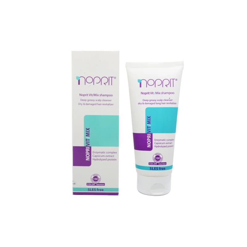 شامپو تنظیم چربی موی رنگ شده نوپریت (نوپری ویت میکس) حجم 200mL
