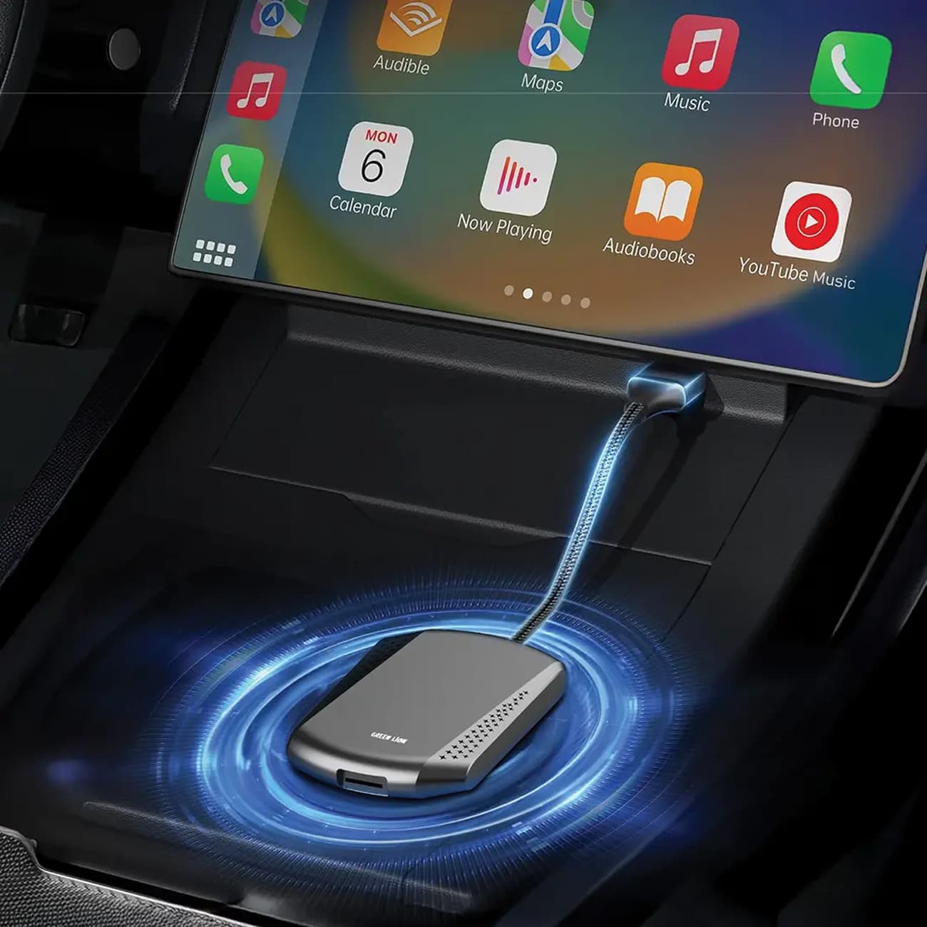 اندروید اتو و apple carplay گرین لاین Green Lion مدل GL-CP5 — تصویر ۲