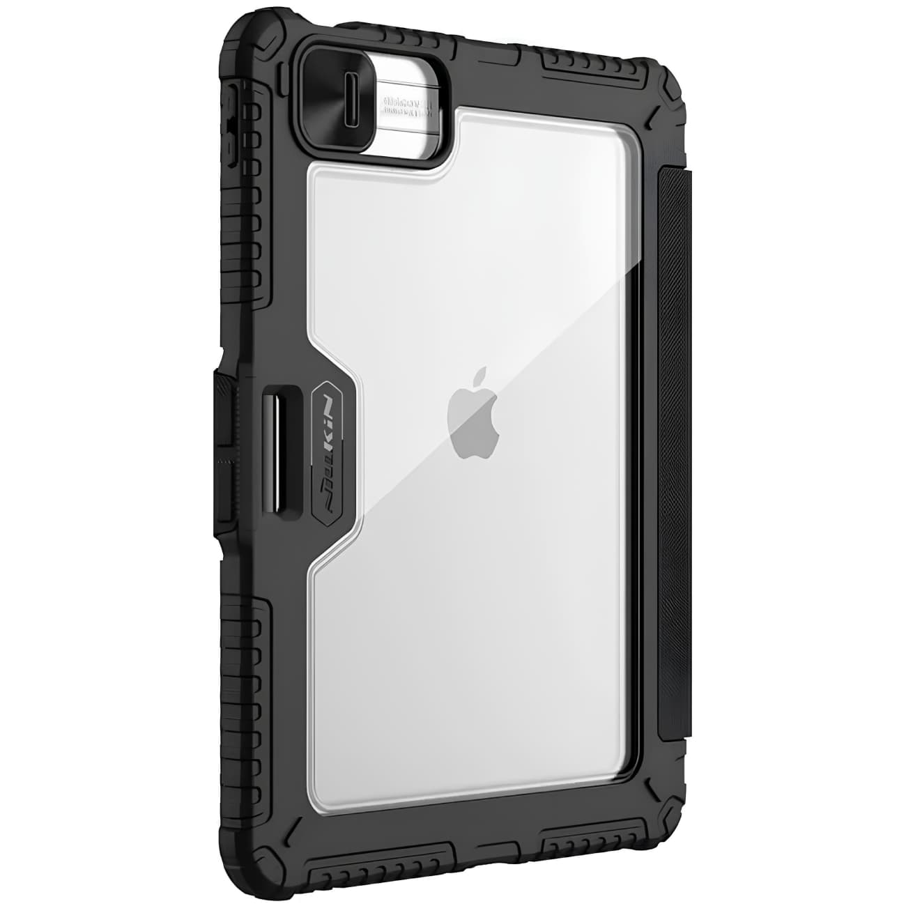 کاور کلاسوری نیمه شفاف آیپد پرو 13 2024 بامپردار نیلکین Bumper Leather Case Pro — تصویر ۲