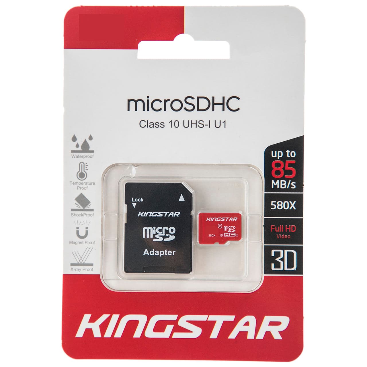 کارت حافظه microSDHC کینگ استار کلاس 10 استاندارد UHS-I U1 سرعت 85MBps همراه با آداپتور SD ظرفیت 32 گیگابایت — تصویر ۲