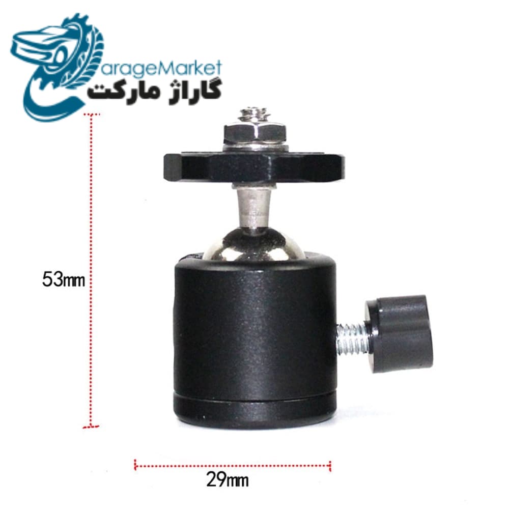 پایه پمپی مفصلی صافکاری مدل 4.5 اینچ همراه با سری توپی 360 درجه — تصویر ۵