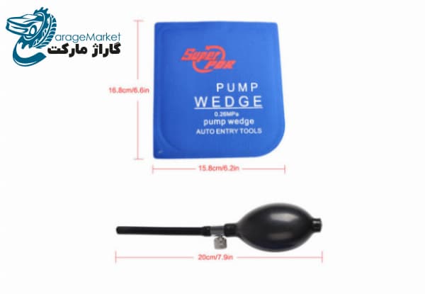 بالشتک بادی صافکاری سه عددی سوپر پی دی آر مدل Super Pdr Three Pack Air Pump Wedge — تصویر ۲