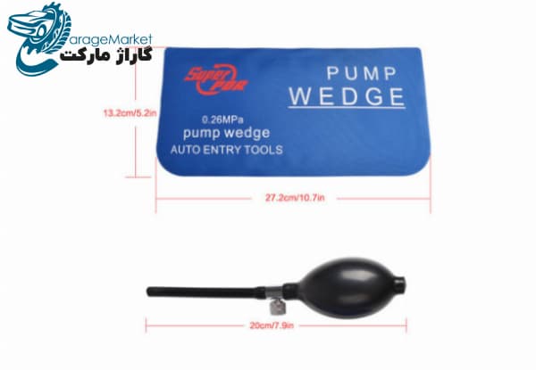 بالشتک بادی صافکاری سه عددی سوپر پی دی آر مدل Super Pdr Three Pack Air Pump Wedge — تصویر ۴