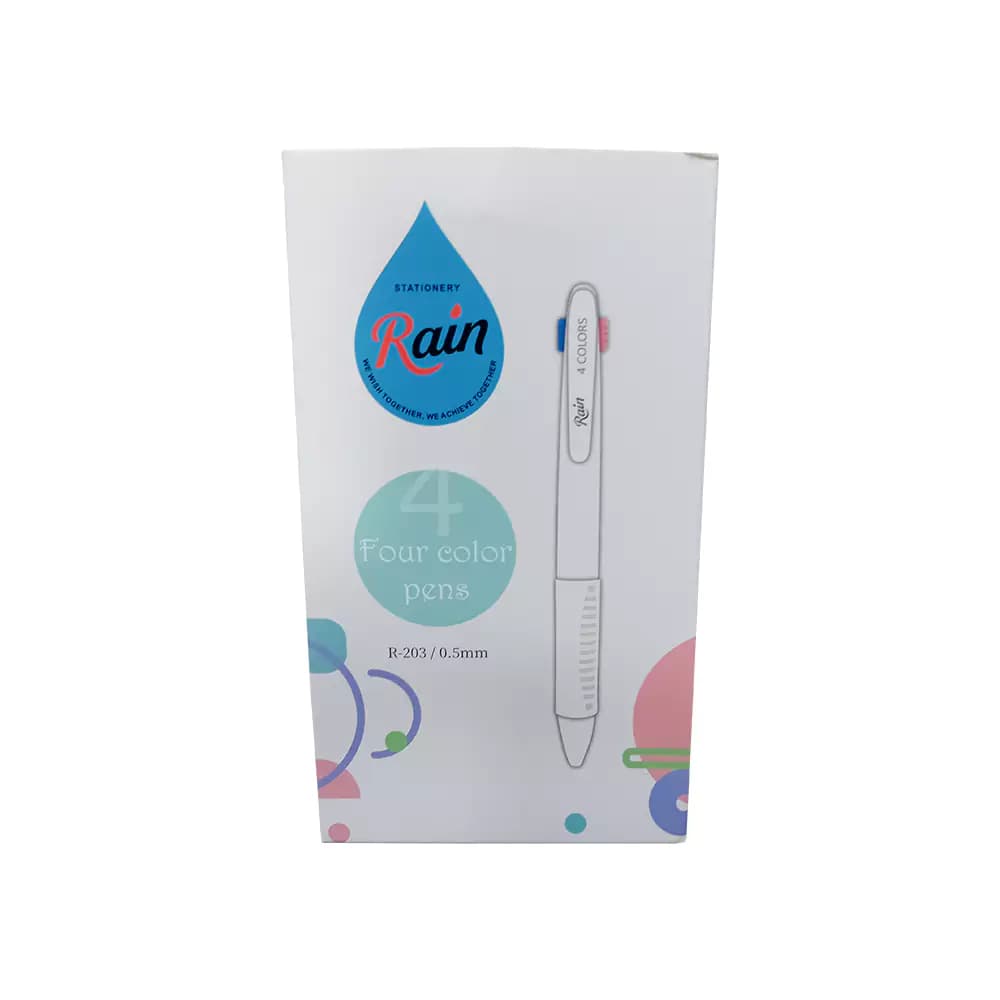 خودكار 4 رنگ 6 عددی 5/. مدل R-203 راين