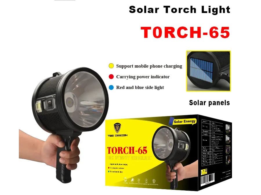 چراغ قوه قابل شارژ توبیز TORCH-65 — تصویر ۵