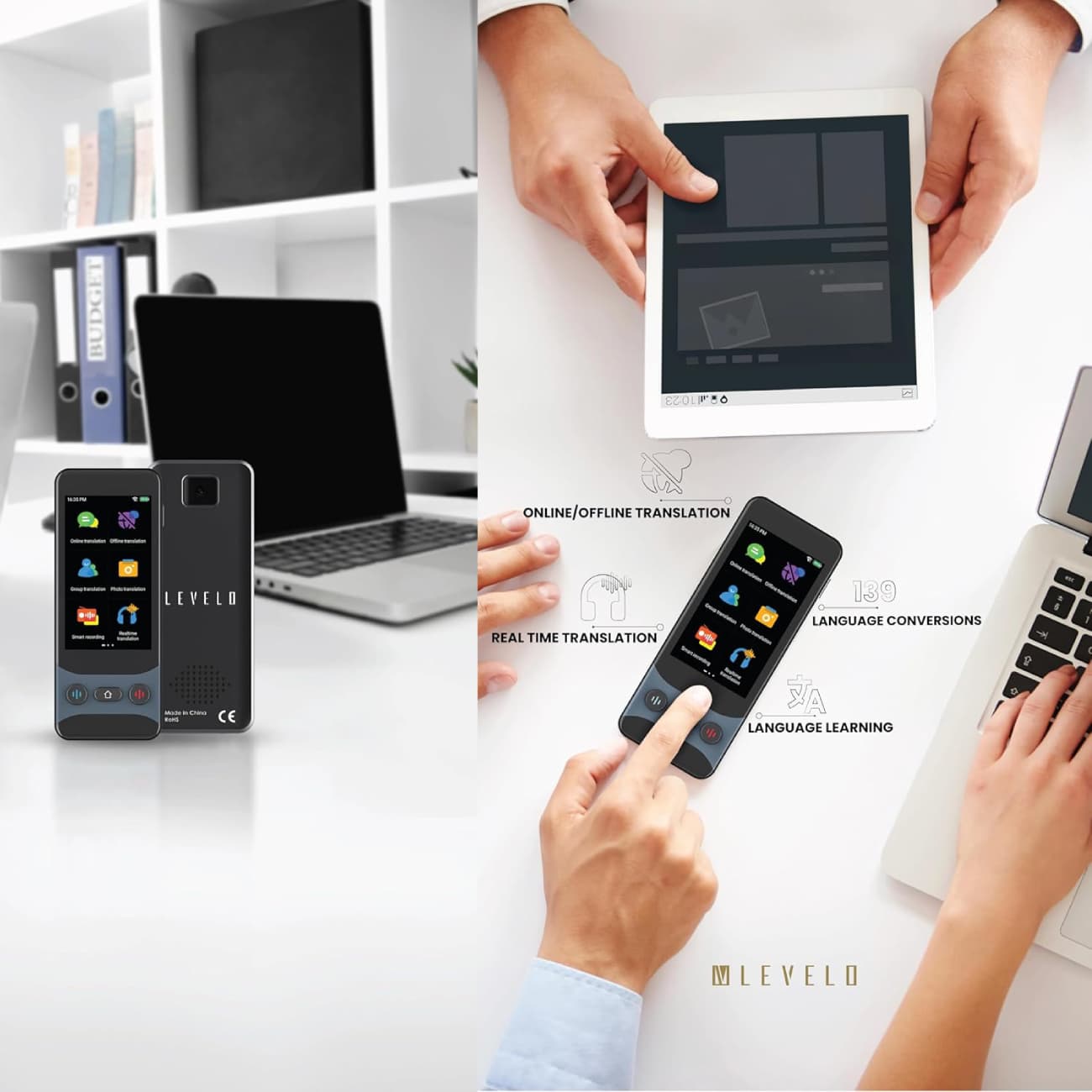 مترجم صوتی همراه آفلاین و آنلاین لِوِلو FluentLink — تصویر ۷