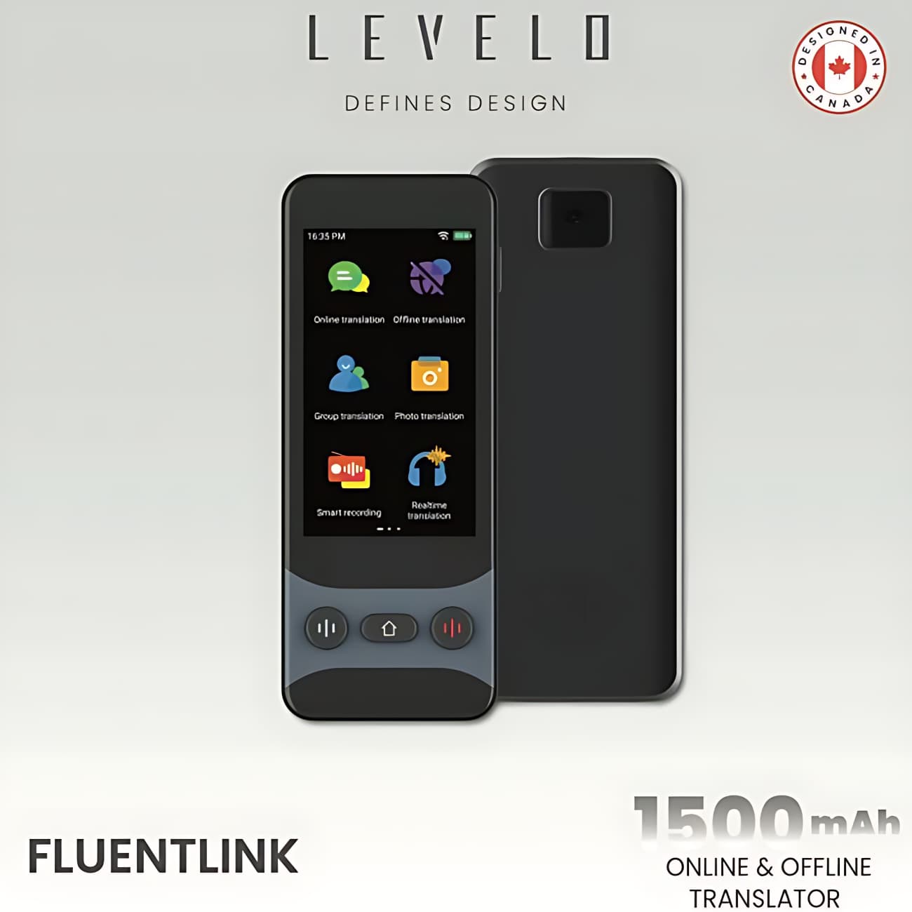 مترجم صوتی همراه آفلاین و آنلاین لِوِلو FluentLink — تصویر ۴