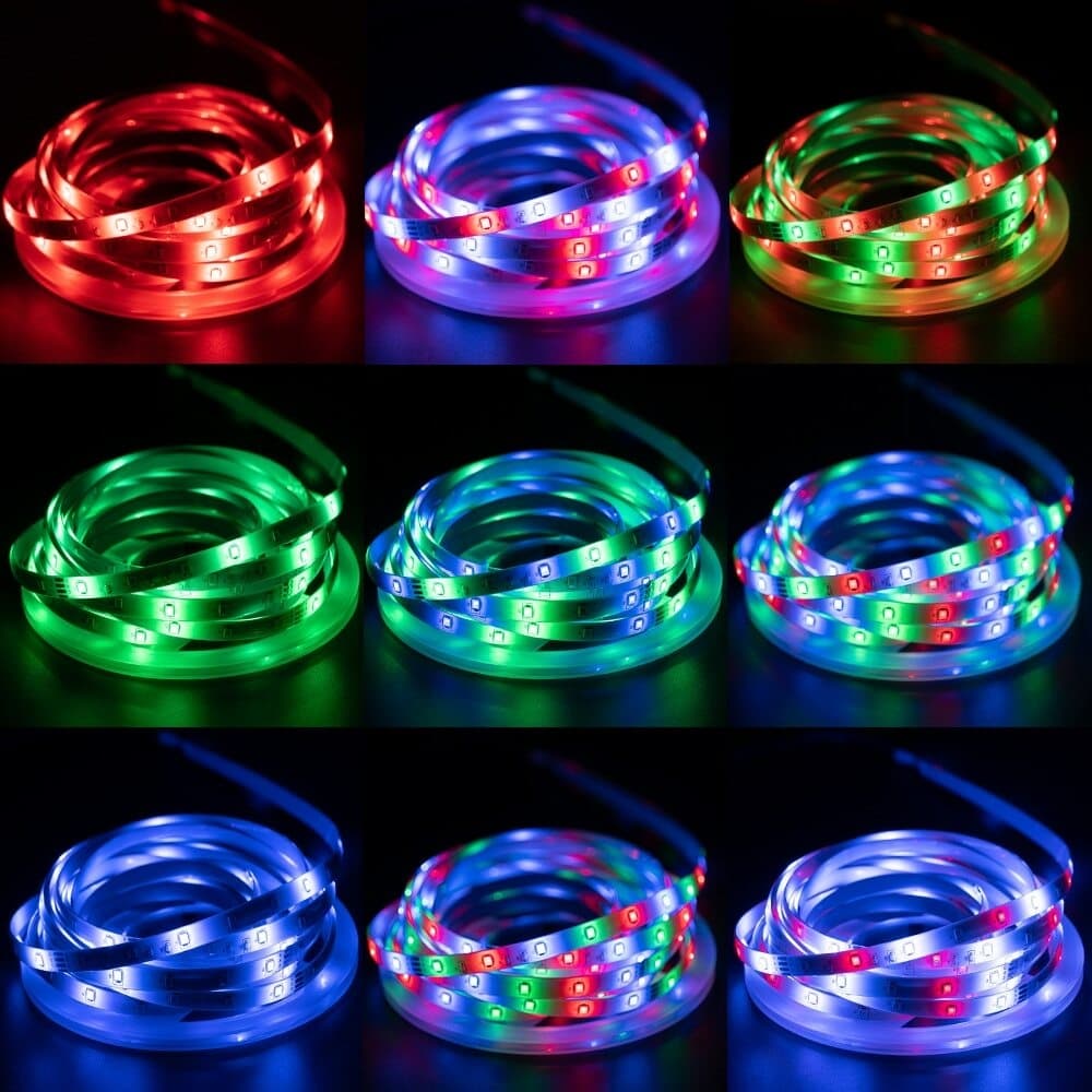 ریسه RGB LED نورپردازی 5متری 2835 5V USB — تصویر ۵