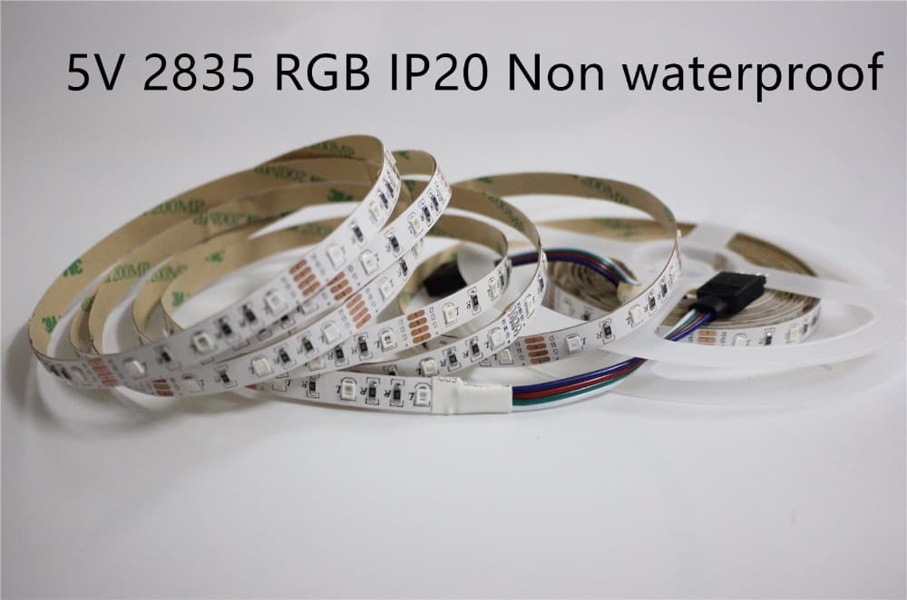 ریسه RGB LED نورپردازی 5متری 2835 5V USB — تصویر ۴