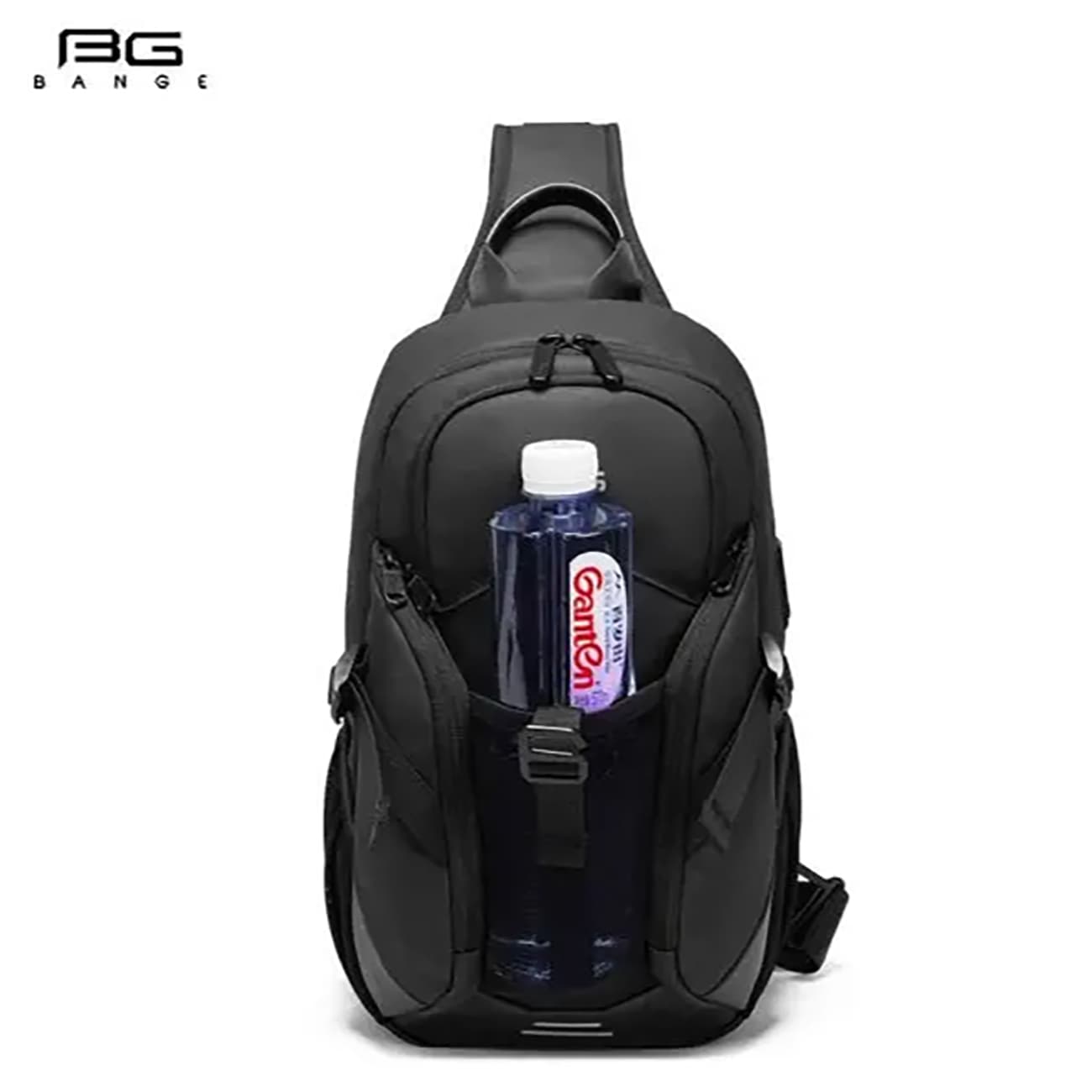 کیف کراس بادی مردانه بنج اصل Bange BG-77120 ضد آب USB دار — تصویر ۸