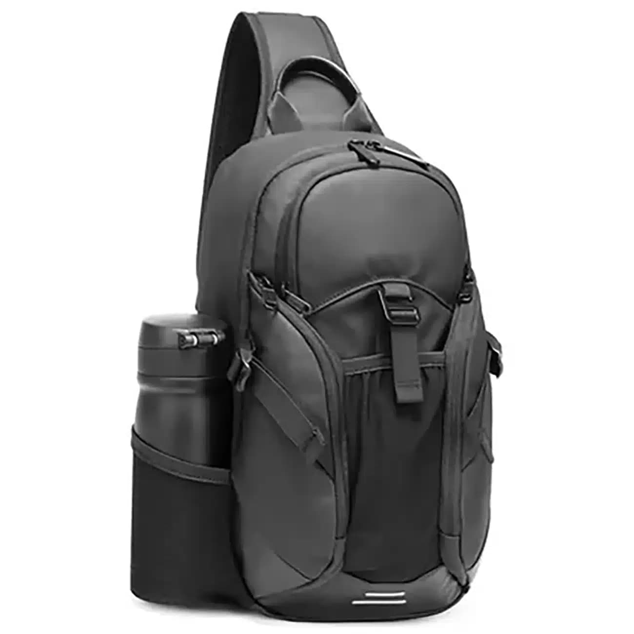 کیف کراس بادی مردانه بنج اصل Bange BG-77120 ضد آب USB دار — تصویر ۱۰