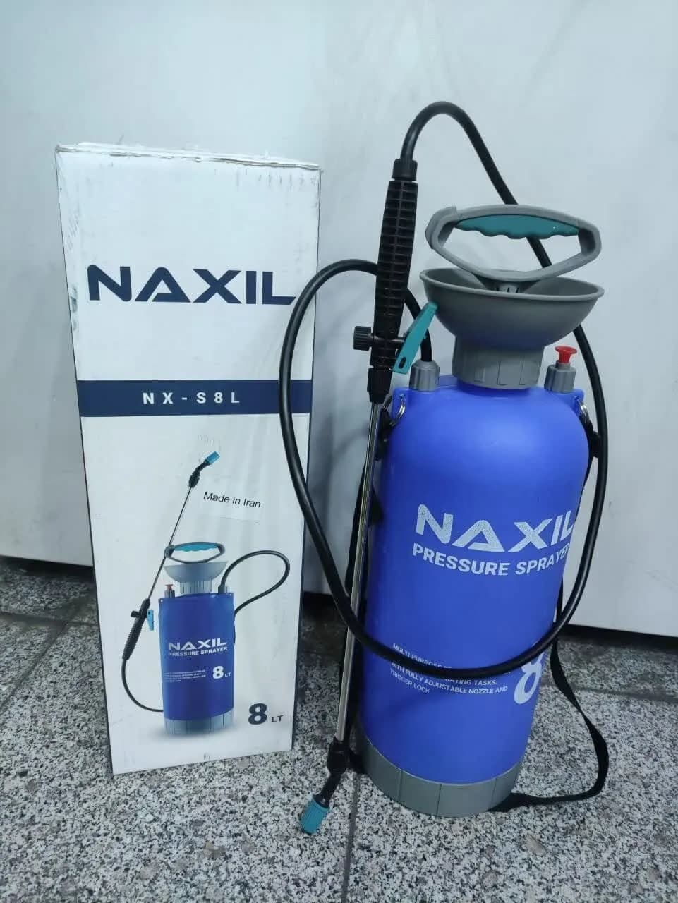 سمپاش دستی 8 لیتری ناکسیل مدل NX-SSL8L
