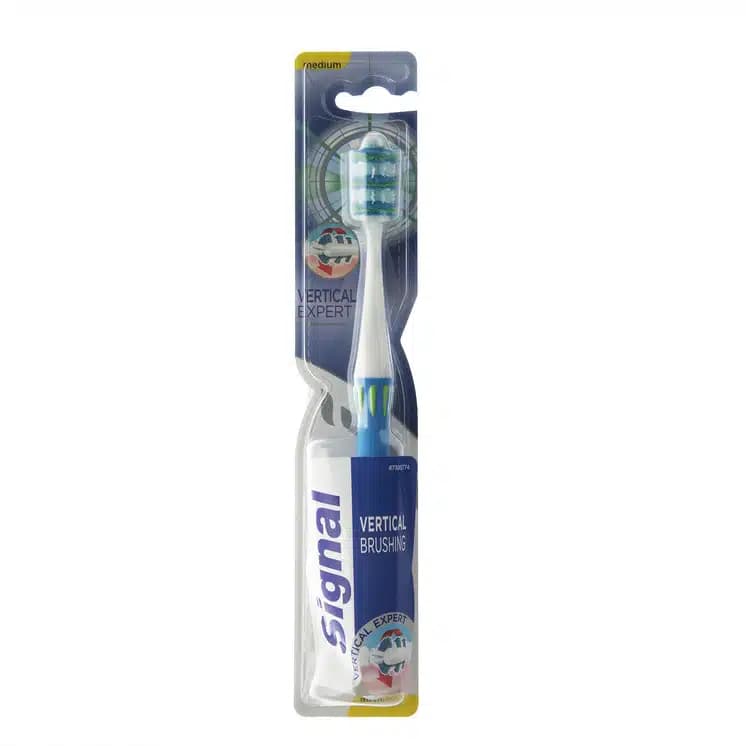 مسواک سیگنال Signal مدل Vertical Expert درجه سختی Medium