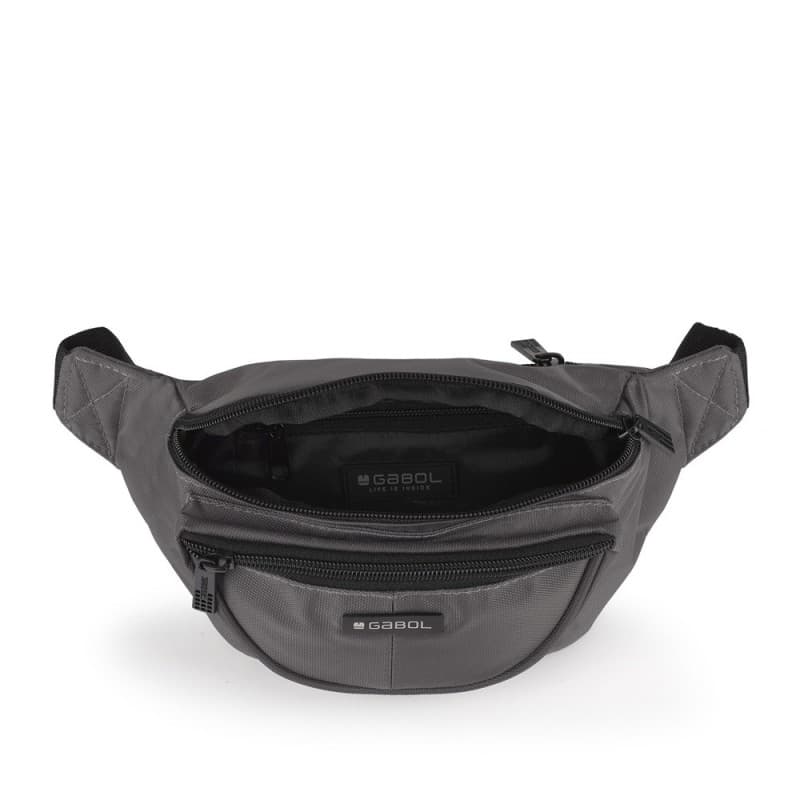 کیف کمری مردانه GEAR سایز 31×13×4 طوسی گابل — تصویر ۲