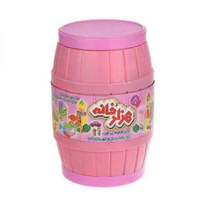 بازی هزار خانه 57 قطعه ساختنی فکرآذین